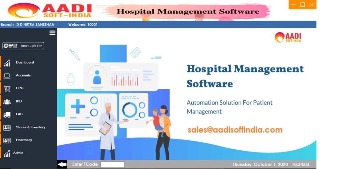 Hospital , Nursing Billing Software